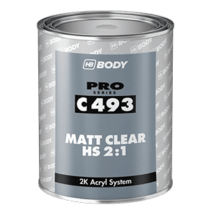 HB Body C493 HS 2:1 karcálló matt lakk