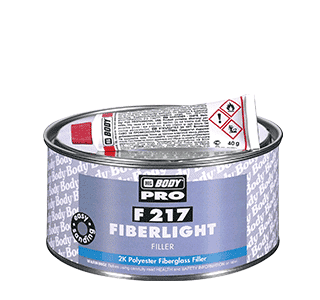 HB BODY F217 Fiberlight 2K üvegszálas poliészter kitt