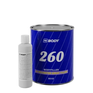 HB BODY 260 Bodyfiller 2K poliészter töltőalapozó