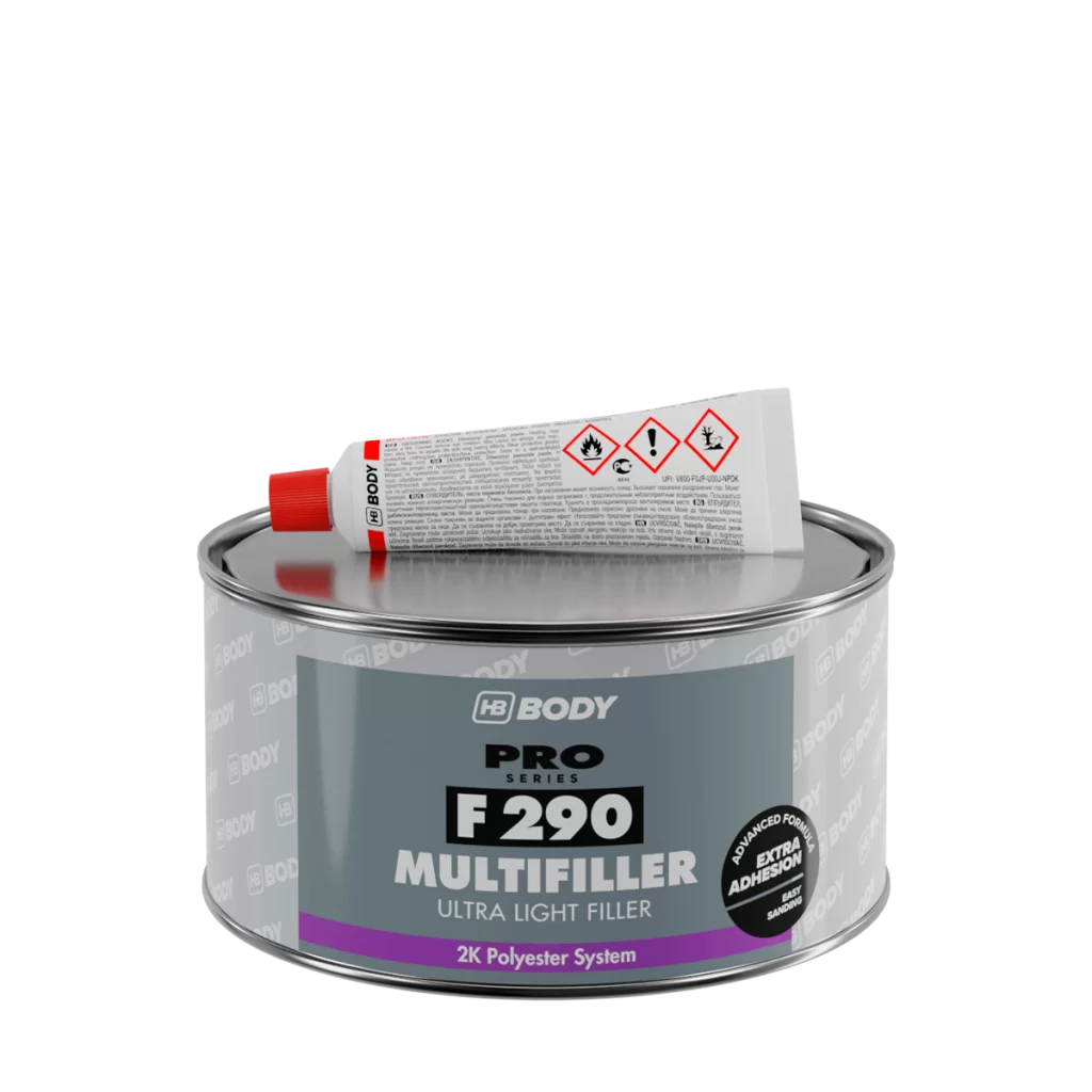 HB BODY F290 Multifiller ultralight 2K poliészter javítókitt