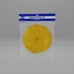 VEMAR gyapjú polírkorong, befejező (sárga)