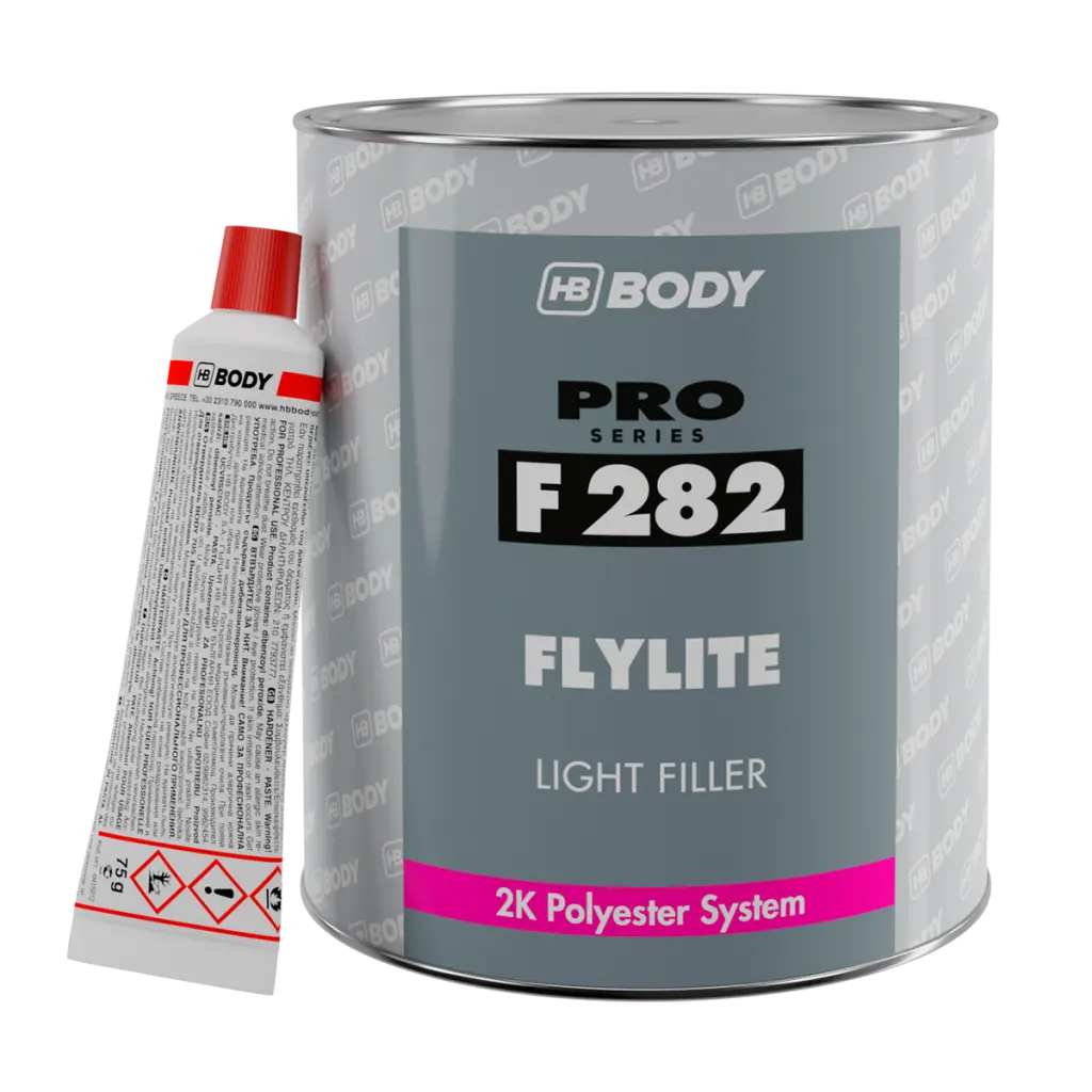 BODY 282 FLYLITE önterülő ultra light 2K poliészter kitt